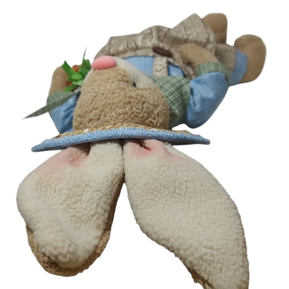 Burton and Burton‎ Plush Easter Bunny Clothing Carrot Hat Sitting Seventeen Inch